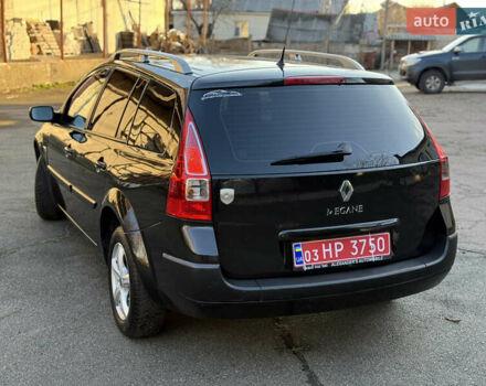Черный Рено Меган, объемом двигателя 1.6 л и пробегом 200 тыс. км за 6200 $, фото 2 на Automoto.ua