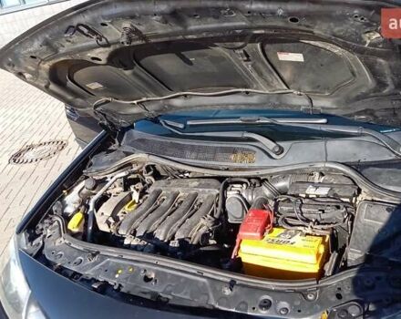 Черный Рено Меган, объемом двигателя 1.6 л и пробегом 206 тыс. км за 5999 $, фото 11 на Automoto.ua