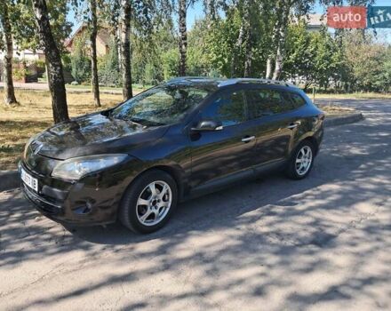 Черный Рено Меган, объемом двигателя 1.4 л и пробегом 230 тыс. км за 7200 $, фото 1 на Automoto.ua