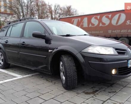 Черный Рено Меган, объемом двигателя 1.6 л и пробегом 206 тыс. км за 5999 $, фото 3 на Automoto.ua