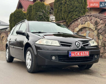 Черный Рено Меган, объемом двигателя 1.6 л и пробегом 190 тыс. км за 5300 $, фото 57 на Automoto.ua