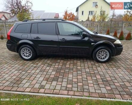 Черный Рено Меган, объемом двигателя 1.6 л и пробегом 220 тыс. км за 4600 $, фото 16 на Automoto.ua