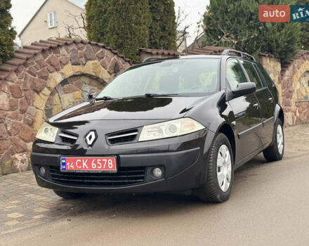 Черный Рено Меган, объемом двигателя 1.6 л и пробегом 190 тыс. км за 5300 $, фото 3 на Automoto.ua