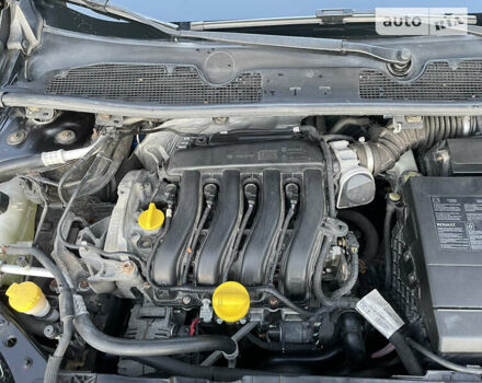 Черный Рено Меган, объемом двигателя 1.6 л и пробегом 196 тыс. км за 7200 $, фото 32 на Automoto.ua