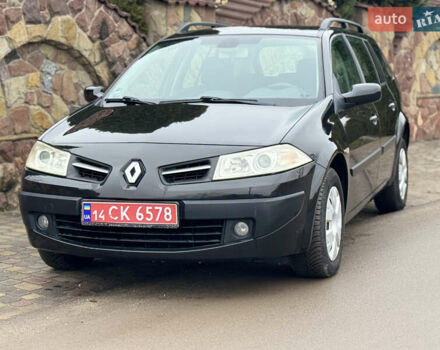 Черный Рено Меган, объемом двигателя 1.6 л и пробегом 190 тыс. км за 5300 $, фото 6 на Automoto.ua