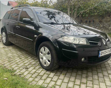 Черный Рено Меган, объемом двигателя 1.6 л и пробегом 196 тыс. км за 5950 $, фото 1 на Automoto.ua