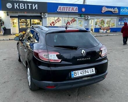 Черный Рено Меган, объемом двигателя 1.4 л и пробегом 217 тыс. км за 6800 $, фото 8 на Automoto.ua