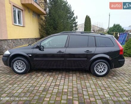 Черный Рено Меган, объемом двигателя 1.6 л и пробегом 220 тыс. км за 4600 $, фото 18 на Automoto.ua