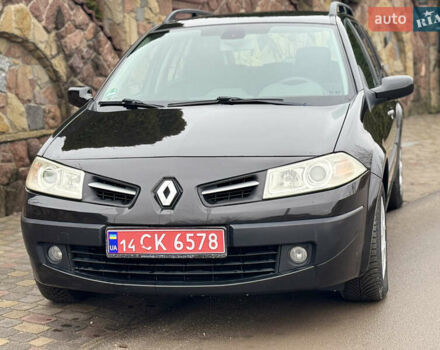 Черный Рено Меган, объемом двигателя 1.6 л и пробегом 190 тыс. км за 5300 $, фото 10 на Automoto.ua