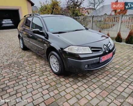 Черный Рено Меган, объемом двигателя 1.6 л и пробегом 220 тыс. км за 4600 $, фото 19 на Automoto.ua