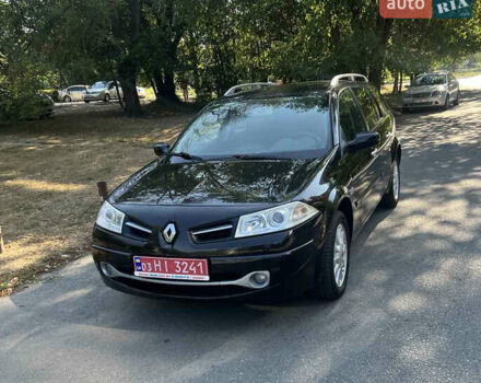 Черный Рено Меган, объемом двигателя 1.6 л и пробегом 173 тыс. км за 7150 $, фото 1 на Automoto.ua