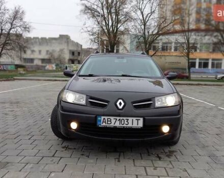 Черный Рено Меган, объемом двигателя 1.6 л и пробегом 206 тыс. км за 5999 $, фото 3 на Automoto.ua