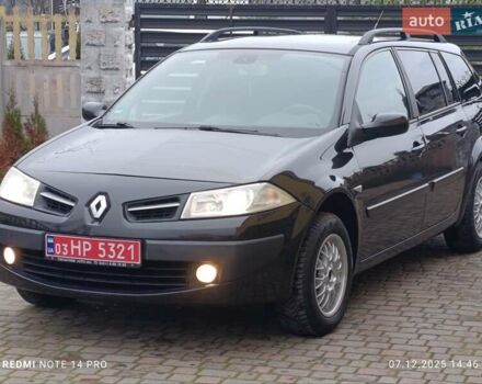 Черный Рено Меган, объемом двигателя 1.6 л и пробегом 219 тыс. км за 4650 $, фото 1 на Automoto.ua