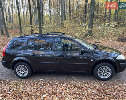 Черный Рено Меган, объемом двигателя 1.6 л и пробегом 219 тыс. км за 4599 $, фото 4 на Automoto.ua