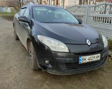 Черный Рено Меган, объемом двигателя 1.4 л и пробегом 260 тыс. км за 6600 $, фото 1 на Automoto.ua