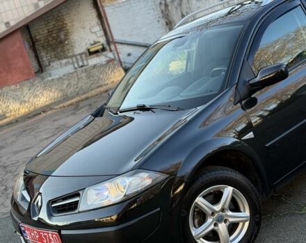 Черный Рено Меган, объемом двигателя 1.6 л и пробегом 200 тыс. км за 6200 $, фото 4 на Automoto.ua