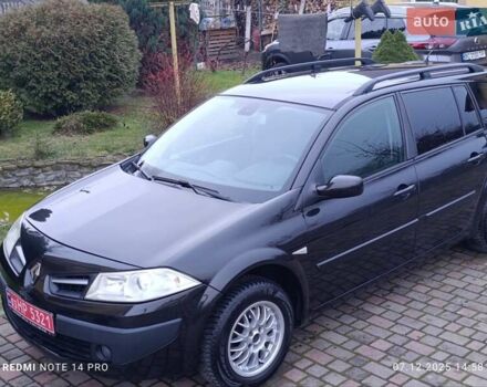 Черный Рено Меган, объемом двигателя 1.6 л и пробегом 219 тыс. км за 4650 $, фото 16 на Automoto.ua