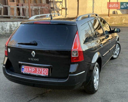 Черный Рено Меган, объемом двигателя 1.6 л и пробегом 200 тыс. км за 6200 $, фото 5 на Automoto.ua