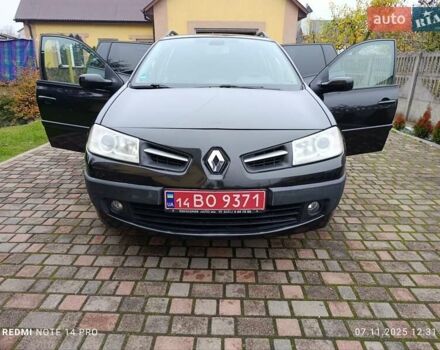 Черный Рено Меган, объемом двигателя 1.6 л и пробегом 220 тыс. км за 4600 $, фото 9 на Automoto.ua