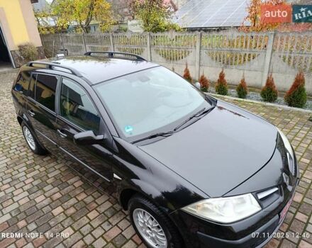 Черный Рено Меган, объемом двигателя 1.6 л и пробегом 220 тыс. км за 4600 $, фото 6 на Automoto.ua