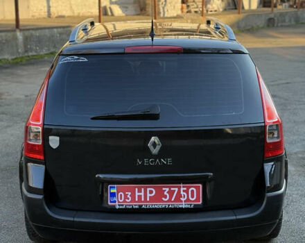 Черный Рено Меган, объемом двигателя 1.6 л и пробегом 200 тыс. км за 6200 $, фото 3 на Automoto.ua