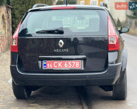 Черный Рено Меган, объемом двигателя 1.6 л и пробегом 190 тыс. км за 5300 $, фото 34 на Automoto.ua