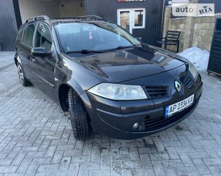 Черный Рено Меган, объемом двигателя 1.6 л и пробегом 257 тыс. км за 5100 $, фото 3 на Automoto.ua