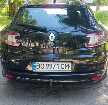 Черный Рено Меган, объемом двигателя 1.46 л и пробегом 224 тыс. км за 6600 $, фото 5 на Automoto.ua
