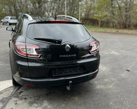 Черный Рено Меган, объемом двигателя 1.5 л и пробегом 233 тыс. км за 6999 $, фото 4 на Automoto.ua