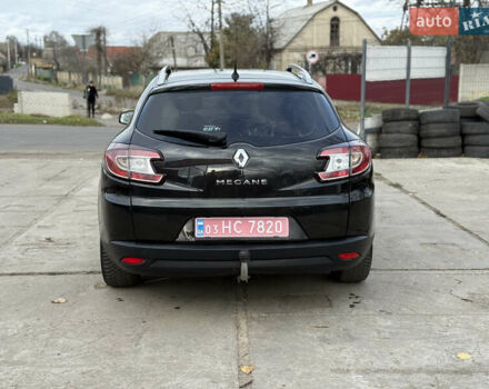 Черный Рено Меган, объемом двигателя 1.6 л и пробегом 212 тыс. км за 6700 $, фото 5 на Automoto.ua
