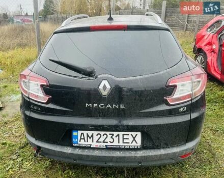 Черный Рено Меган, объемом двигателя 1.46 л и пробегом 260 тыс. км за 3800 $, фото 4 на Automoto.ua