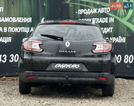 Черный Рено Меган, объемом двигателя 1.6 л и пробегом 285 тыс. км за 7300 $, фото 6 на Automoto.ua