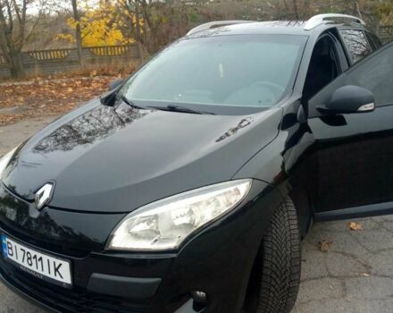 Черный Рено Меган, объемом двигателя 1.6 л и пробегом 220 тыс. км за 8300 $, фото 1 на Automoto.ua