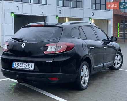 Черный Рено Меган, объемом двигателя 1.46 л и пробегом 282 тыс. км за 6200 $, фото 4 на Automoto.ua