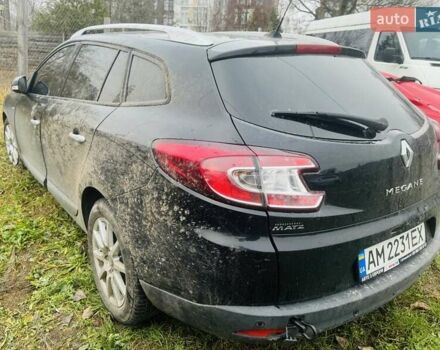 Черный Рено Меган, объемом двигателя 1.46 л и пробегом 260 тыс. км за 3800 $, фото 3 на Automoto.ua