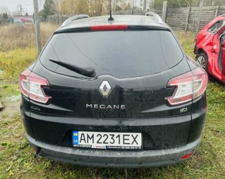 Черный Рено Меган, объемом двигателя 1.9 л и пробегом 260 тыс. км за 3800 $, фото 4 на Automoto.ua