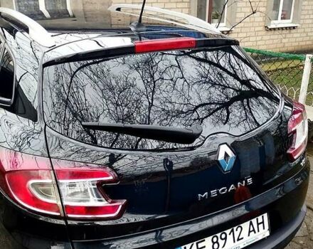 Черный Рено Меган, объемом двигателя 1.5 л и пробегом 236 тыс. км за 6600 $, фото 3 на Automoto.ua