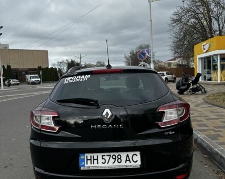 Черный Рено Меган, объемом двигателя 1.5 л и пробегом 256 тыс. км за 9000 $, фото 2 на Automoto.ua