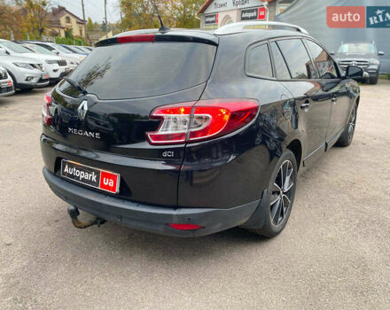 Черный Рено Меган, объемом двигателя 1.5 л и пробегом 269 тыс. км за 9390 $, фото 9 на Automoto.ua