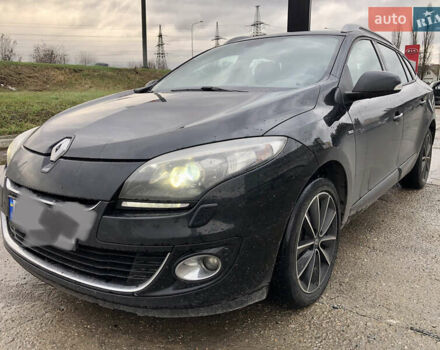 Черный Рено Меган, объемом двигателя 1.46 л и пробегом 282 тыс. км за 8500 $, фото 1 на Automoto.ua