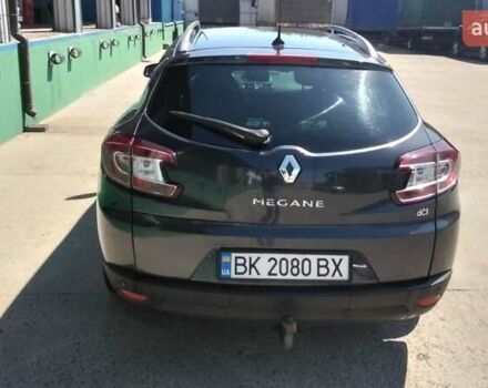 Черный Рено Меган, объемом двигателя 1.46 л и пробегом 240 тыс. км за 9000 $, фото 2 на Automoto.ua