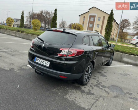 Черный Рено Меган, объемом двигателя 1.5 л и пробегом 227 тыс. км за 8499 $, фото 7 на Automoto.ua