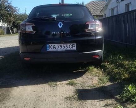Рено Меган 2012 в Борисполе на Automoto.ua Черный Рено Меган, объемом двигателя 1.5 л и пробегом 265 тыс. км за 6600 $, фото 6 на Automoto.ua