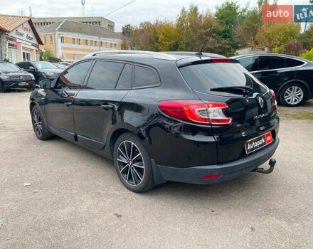 Черный Рено Меган, объемом двигателя 1.5 л и пробегом 269 тыс. км за 9390 $, фото 7 на Automoto.ua