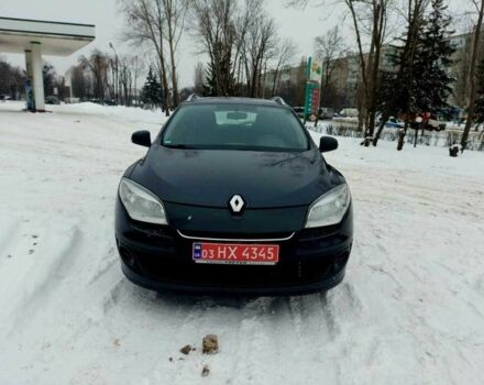 Черный Рено Меган, объемом двигателя 1.6 л и пробегом 166 тыс. км за 7600 $, фото 1 на Automoto.ua