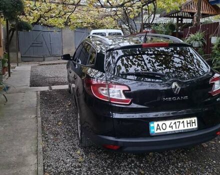 Рено Меган 2013 в Ужгороде на Automoto.ua Черный Рено Меган, объемом двигателя 1.5 л и пробегом 265 тыс. км за 7500 $, фото 9 на Automoto.ua