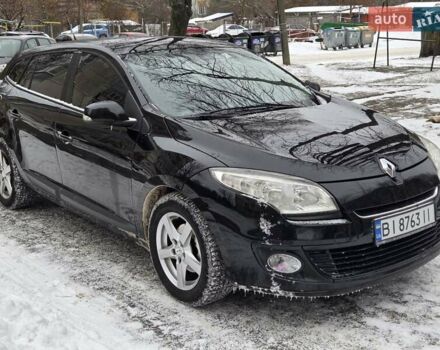 Черный Рено Меган, объемом двигателя 1.46 л и пробегом 257 тыс. км за 8100 $, фото 2 на Automoto.ua