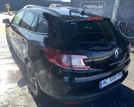 Черный Рено Меган, объемом двигателя 1.6 л и пробегом 298 тыс. км за 7400 $, фото 2 на Automoto.ua