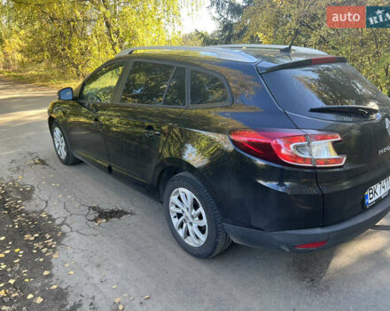 Черный Рено Меган, объемом двигателя 1.5 л и пробегом 243 тыс. км за 7999 $, фото 1 на Automoto.ua