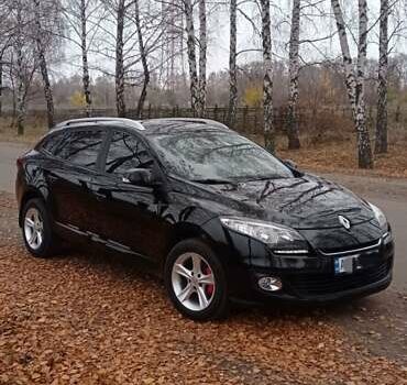 Черный Рено Меган, объемом двигателя 1.5 л и пробегом 244 тыс. км за 8100 $, фото 1 на Automoto.ua